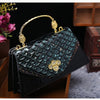 Leather Women's Bag 2025 New Fashion Snake-print Cowhide Small Handbags Shoulder Crossbody Bags Lady Party Messenger Shell Bags