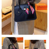 New Birkin Bag Handbag Lychee Grain Large Capacity Advanced Sense Kelly Bag Single Shoulder Crossbody Bag for Women