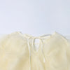 TWOTWINSTYLE Elegant Patchwork Ruffles Chiffon Blouses Women O Neck Lantern Long Sleeve Loose Shirt Female Clothing Fashion