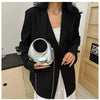Luxury Designer Evening Clutch Clear Acrylic Women Handbags Fashion Shoulder Bag Half Moon Wedding Purses Party Tote Ladies