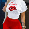 2022 Summer Women's Casual Fashionraglan Sleeve Tie Dye Top + Pants Two Piece Camo Pants Leopard Print Tow Piece Set Ladies Suit