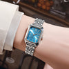 2025 Hot Brand Stainless Steel Strap Watch Women Luxury Gift Quartz Wristwatch Student Fashion Simple Square Quartz Watches