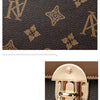 Bags for Women, Printed Fashionable Hand-Held Locks, Commuting Small Square Bag, Fashionable and Versatile Shoulder Crossbody Ba