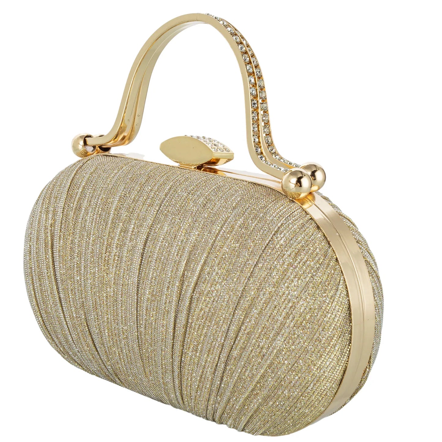 Glitter Bling Glamorous Evening Bags Mini Rhinestones Decorated Box Shaped Dinner Bags For Party Girl Women Dinner Prom Banquet