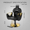 Barber Chair, Salon Chair for Hair, Height Adjustable Hair Chair with ProfessionalHydraulic PUM, Beauty Salon Hairdresser Chair