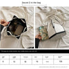 Women's Niche Foldable Bag Multifunctional Messenger Bag Portable Bag High Quality Popular Summer New 2025 Purses and Handbags
