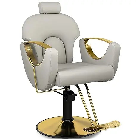 Barber Chair, Salon Chair for Hair, Height Adjustable Hair Chair with ProfessionalHydraulic PUM, Beauty Salon Hairdresser Chair