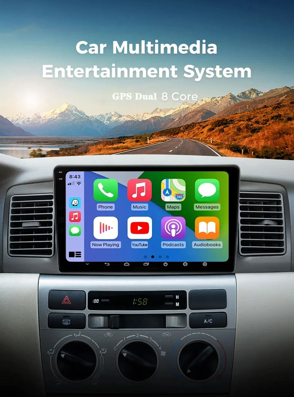 Android 14 For Fiat Bravo 198 2 II 2007 -2014 2K QLED Android Car Radio Multimedia Video Player GPS stereo CarPlay 4G Head Unit