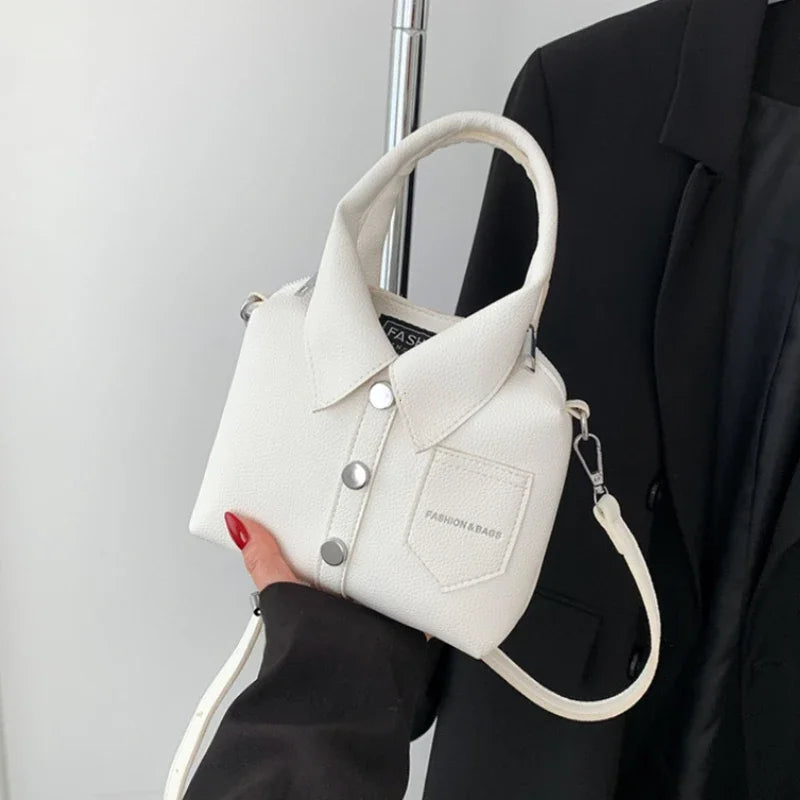 PU Square Compact Shoulder and Crossbody Bags Zipper Unique Design High Quality Hand Bags for Women 2025 Designer Style Bolso