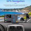 10.26'' Dash Cam 4K Car Mirror Video Player Wireless Carplay Android Auto GPS Car Monitor Multimedia Rearview Camera Dashboard