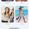 2024 Summer New Women Slim Solid Color Pleated Short Skirt College Style Pure Want To High-waisted Skinny-proof A- line Clothing