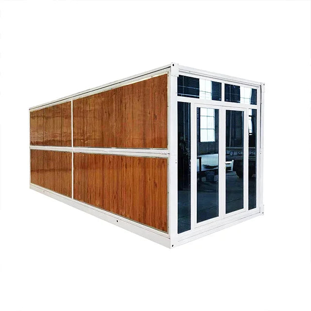 40ft Two Layers Triangle Roof Outdoor Terrace Modern Module Premade Hotel Style Apartment House 20ft Tiny House For Sale