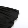 VEITCHE Summer Women Hollow Metal Buckle 2 Piece Skirt Sets Sexy Ruche Tops And Split Maxi Skirt Matching Clubwear Outfits