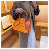 New Birkin Bag Handbag Lychee Grain Large Capacity Advanced Sense Kelly Bag Single Shoulder Crossbody Bag for Women