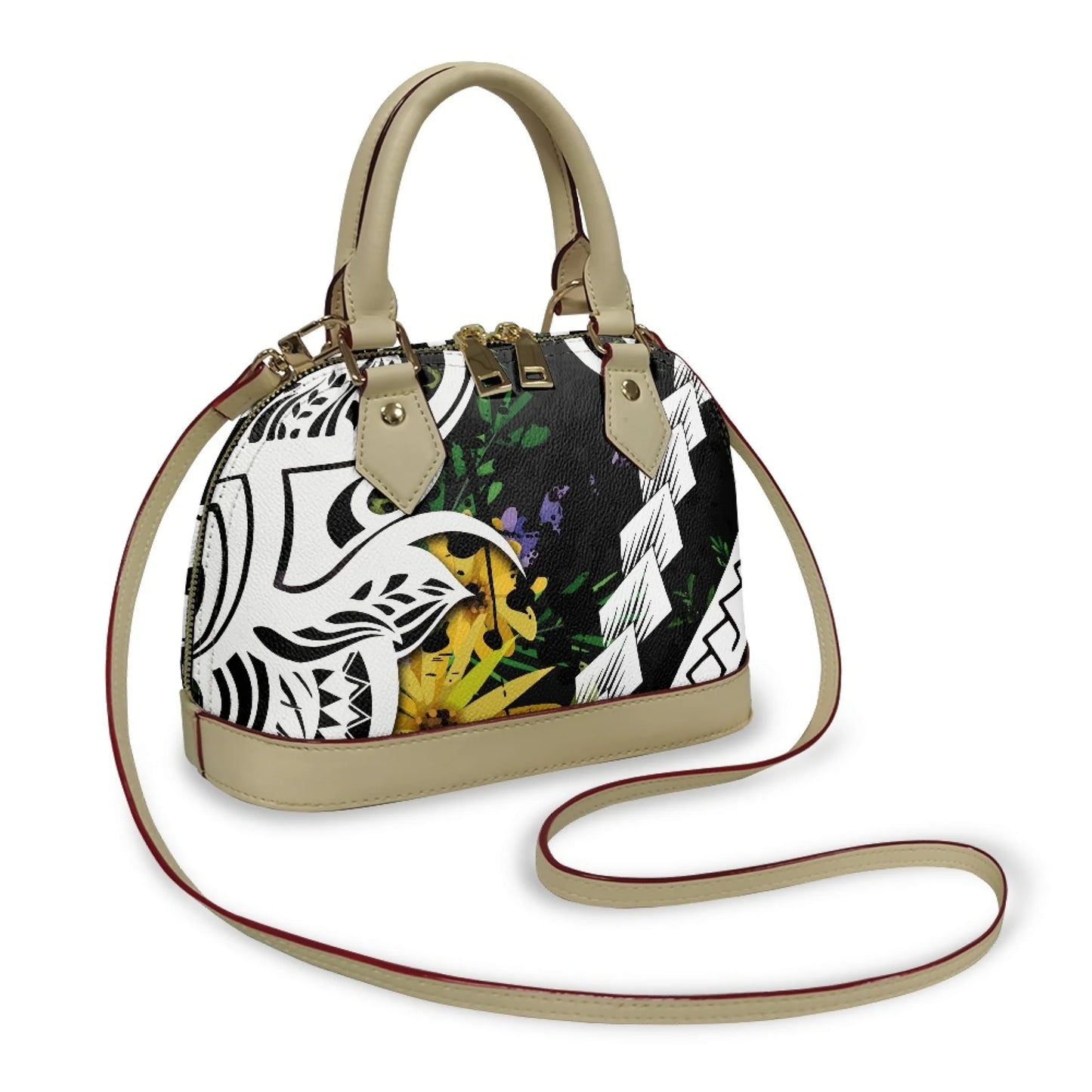 Polynesian Women'S Shoulder Bag 2025 New Design Samoa Pattern Design Custom Women'S Handbag Party Square Crossbody Bag