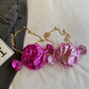 Acrylic Evening Clutch Bag For Women Luxury Shoulder Bag Handbag And Crossbody Bags Party Prom Wedding Shiny Candy Design Purse