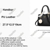 New Fashion Middle Aged Mom Shoulder Crossbody Bag Large Capacity Women's Handbag with Pendant