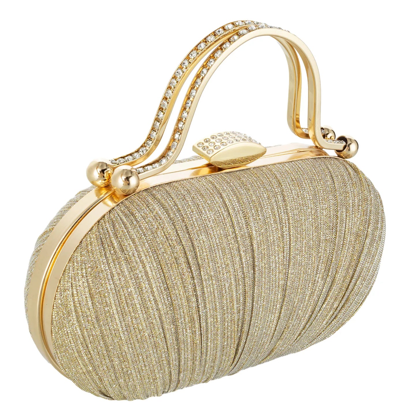 Glitter Bling Glamorous Evening Bags Mini Rhinestones Decorated Box Shaped Dinner Bags For Party Girl Women Dinner Prom Banquet