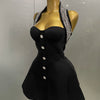2025 Women Black Sexy Off the Shoulder Shinning Crystal Bodycon Bandage Long Dress Gloves Elegance Celebrate Evening Party Dress