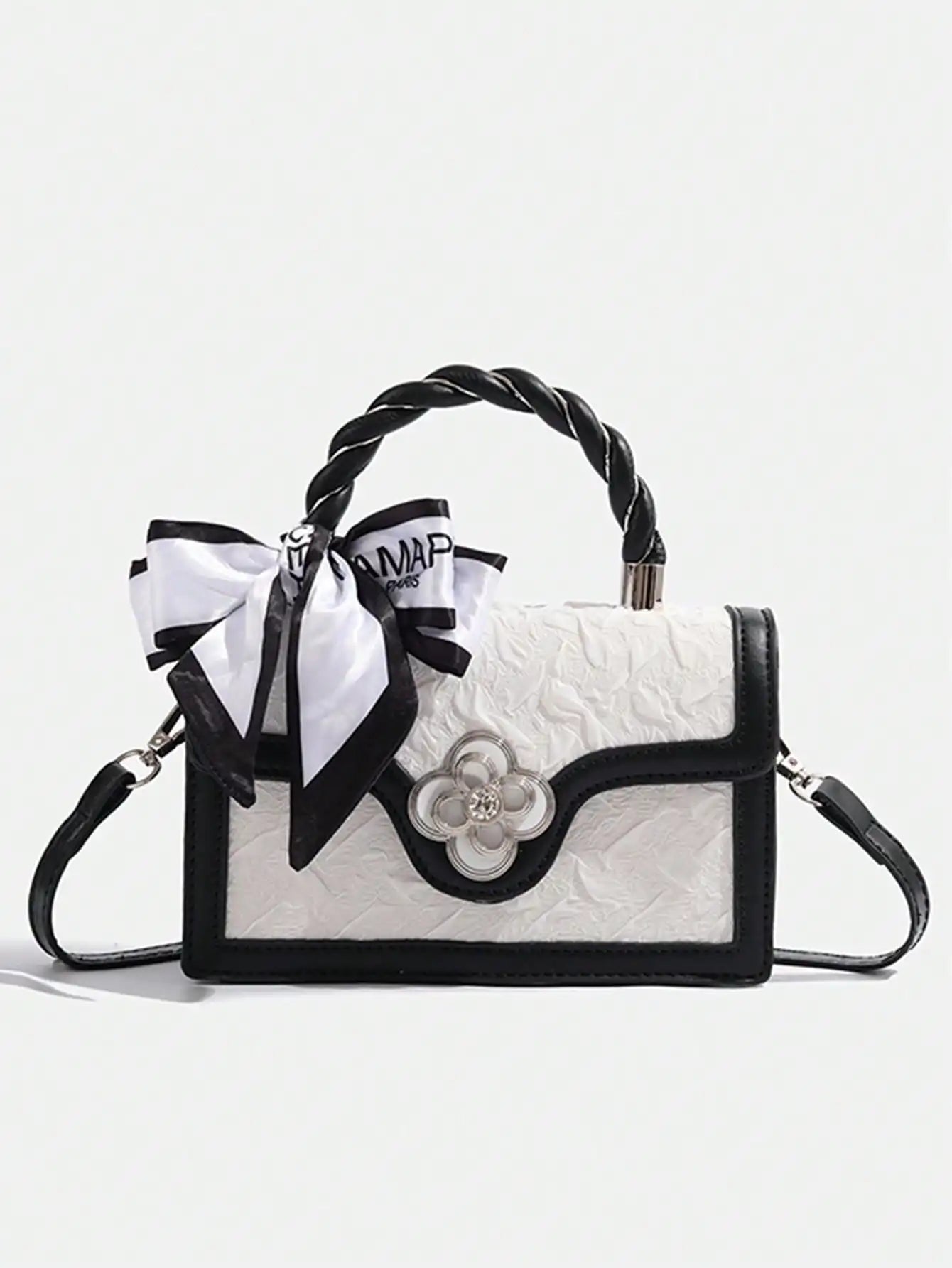 Retro Square Mini Bag Unique Design Multi-Match Crossbody Bag For Women Casual Tote Handbag For Commuting