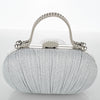 Glitter Bling Glamorous Evening Bags Mini Rhinestones Decorated Box Shaped Dinner Bags For Party Girl Women Dinner Prom Banquet
