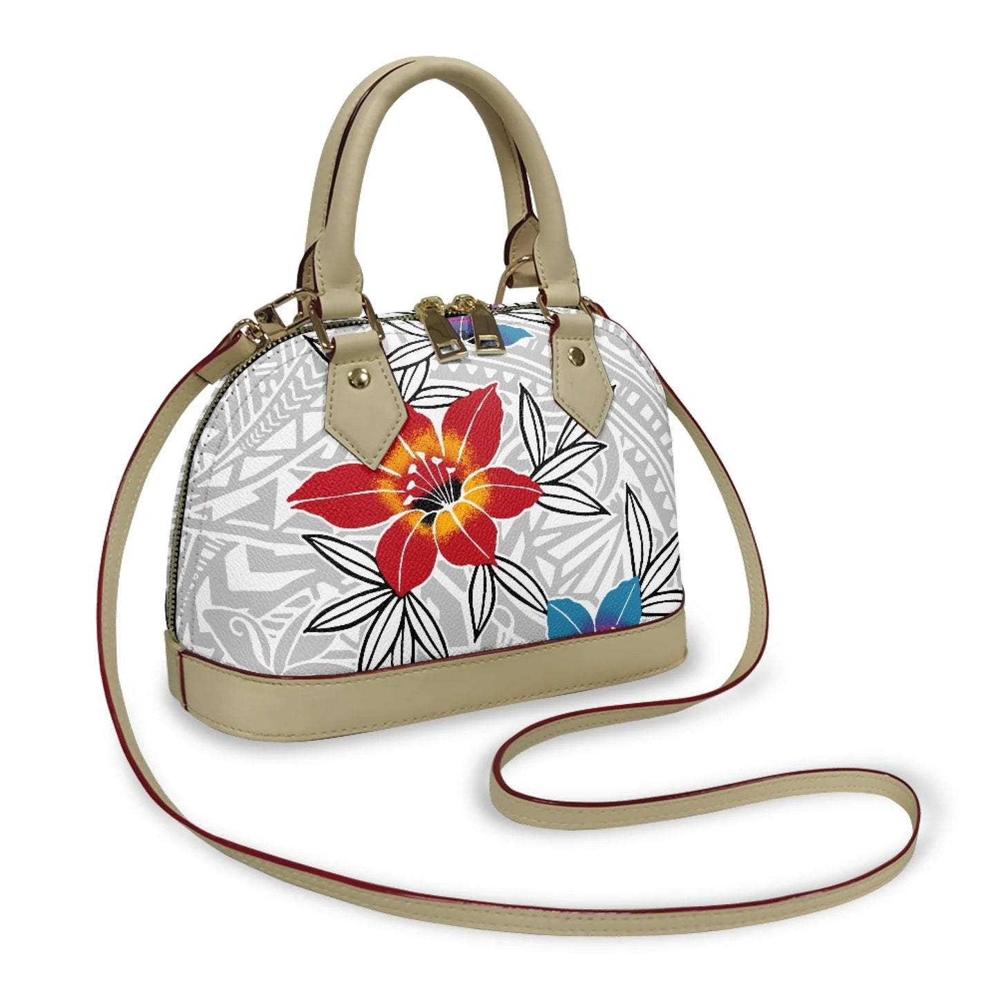 Polynesian Women'S Shoulder Bag 2025 New Design Samoa Pattern Design Custom Women'S Handbag Party Square Crossbody Bag