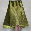 2025 African Nigerian Tulle Lace Fabric Organza Embroidery High Quality Brocade Jacquard 5Yard for Party Gown Dress YXZ157