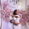 Customized Pearls Wedding Dresses Sequins Mermaid Bridal Gowns Beading Customized Slim Princess Sweep Train Bride Dress Vestidos