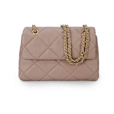Mobile Phone Shoulder Bag Women's Quilted Handbag Crossbody Bags Vegan Leather Shoulder Bag with Card Slot Adjustable Removable