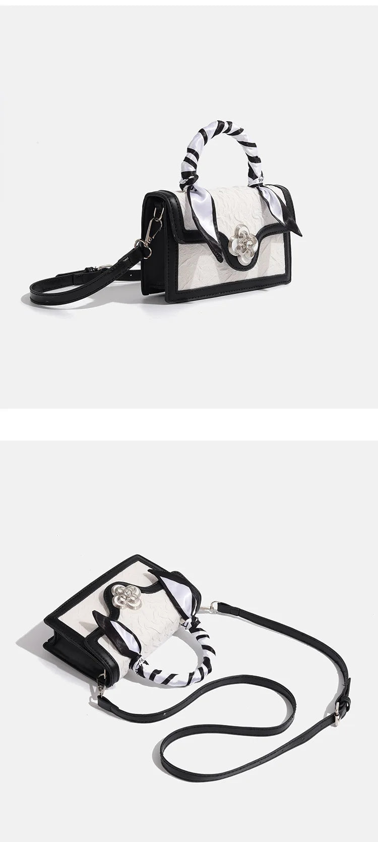 Retro Square Mini Bag Unique Design Multi-Match Crossbody Bag For Women Casual Tote Handbag For Commuting