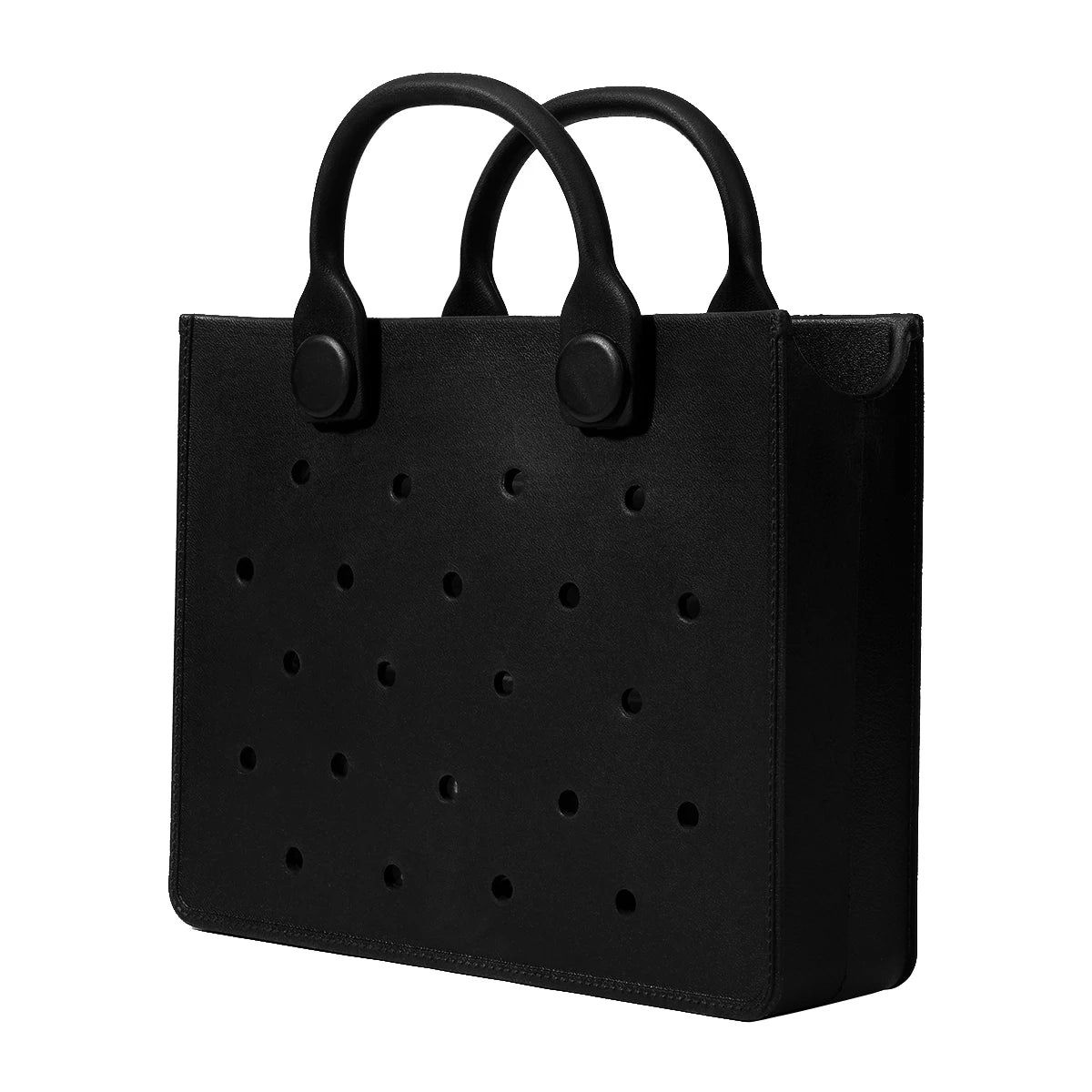 EVA Large Leather Shoulder Bag Handbag Tote Bag Storage for Women Casual Waterproof Beach Bag Hole Fit Charm Fashion Storage Bag