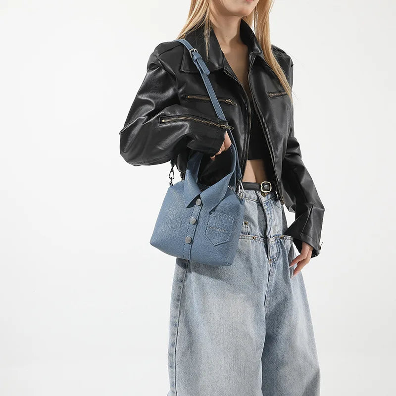 PU Square Compact Shoulder and Crossbody Bags Zipper Unique Design High Quality Hand Bags for Women 2025 Designer Style Bolso