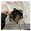 Women's Niche Foldable Bag Multifunctional Messenger Bag Portable Bag High Quality Popular Summer New 2025 Purses and Handbags