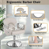 Beauty Salon Chair with Adjustable Tilt Height, Hydraulic Hairdressing Chair, Hairstylist Salon Styling Chair, Spa Beauty
