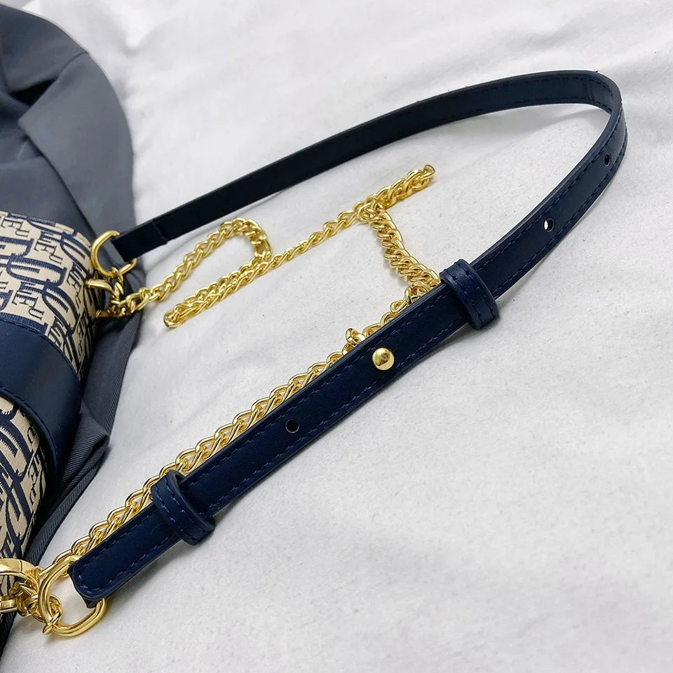 Letter Print Lock Luxury handbags Women Shoulder Bags Designer Crossbody Purses Handbag Chain Strap Clutch Bag 2025 New Small