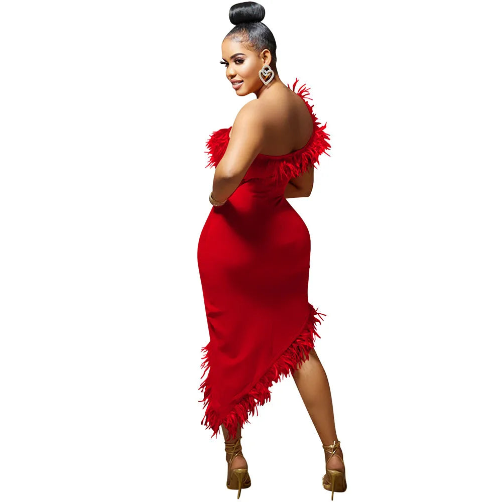 Wmstar Party Christmas Dresses Women's Clothing Bodycon Sweet Sexy Party Dress Summer Holiday Wholesale Bulk Lot Dropshipping
