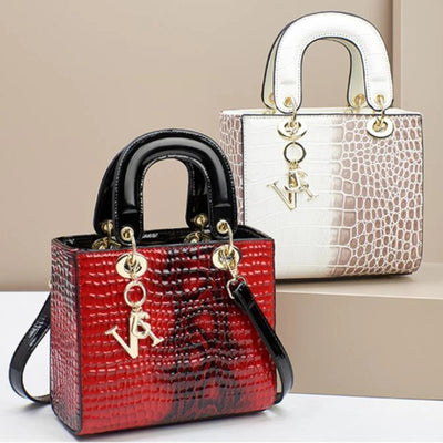2024 High Quality Luxury Brand Designer PU Leather Shoulder Bag Women Hand Bags Crocodile Purses Ladies Messenger Handbag Totes
