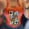 Fashion Women's Sexy Sling Print T-Shirt Small Vest Top Summer Casual Cool Sleeveless Top
