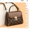 Bags for Women, Printed Fashionable Hand-Held Locks, Commuting Small Square Bag, Fashionable and Versatile Shoulder Crossbody Ba