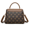 Bags for Women, Printed Fashionable Hand-Held Locks, Commuting Small Square Bag, Fashionable and Versatile Shoulder Crossbody Ba