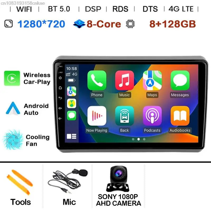Car Radio Android 14 For Dodge Dart 2012 - 2016 GPS Carplay Multimedia Player DSP BT 2din Head Unit Audio Navigation Stereo Auto
