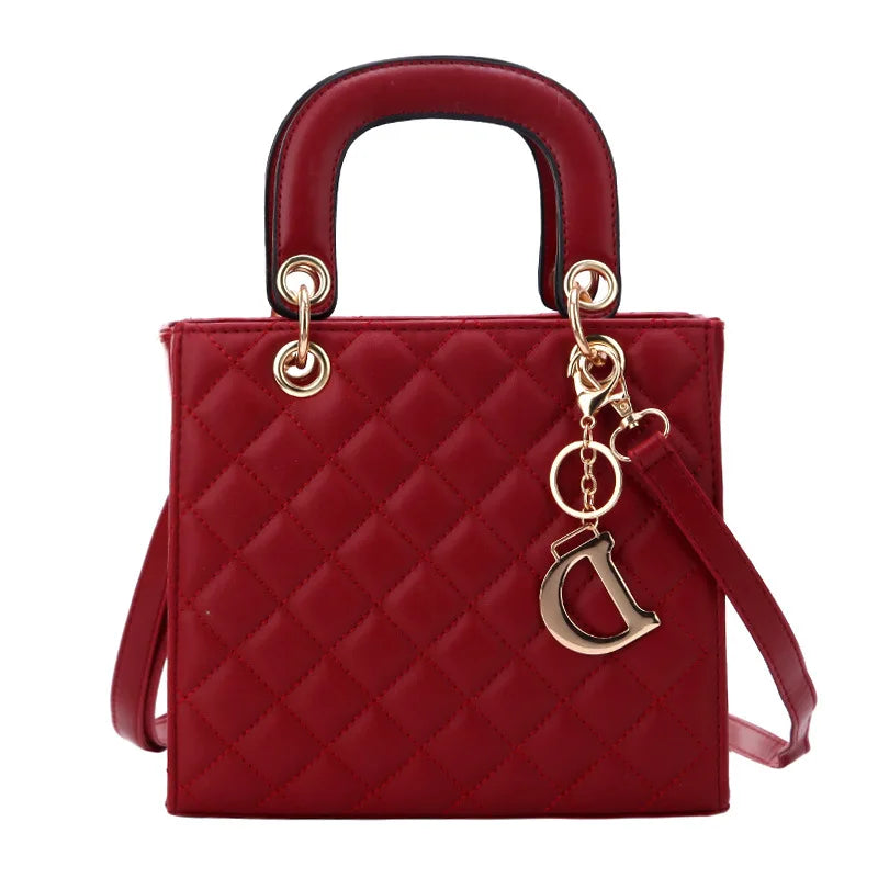 New Fashion Luxury Design Tote Bags for Women Handbags Ladies Shoulder Bags Trending Lingge Chain Crossbody Bag and Purse