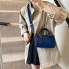 Patchwork Colorblock Mini Handbags For Women Denim Shoulder Cross Body Bags Casual Street Small Boston Bag 2024 Designer Purses