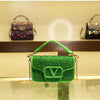 Premium Soft Leather Shoulder Bag For Women Crossbody Handbag Ladies Designer Tote Elegant Purse