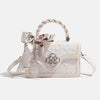 Retro Square Mini Bag Unique Design Multi-Match Crossbody Bag For Women Casual Tote Handbag For Commuting