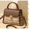 Bags for Women, Printed Fashionable Hand-Held Locks, Commuting Small Square Bag, Fashionable and Versatile Shoulder Crossbody Ba