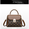 Bags for Women, Printed Fashionable Hand-Held Locks, Commuting Small Square Bag, Fashionable and Versatile Shoulder Crossbody Ba
