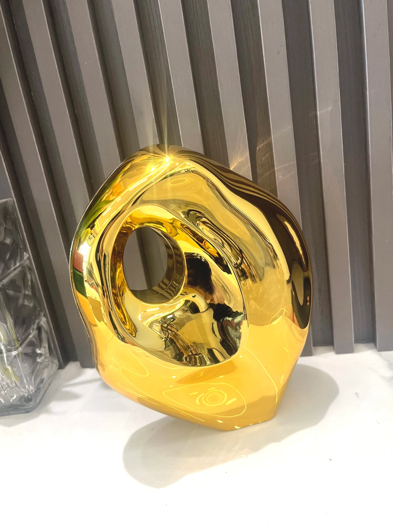 Golden Evening bag Purses and handbag luxury Designer shoulder bags funny shape Party Wedding Acrylic Shiny Clutch purse