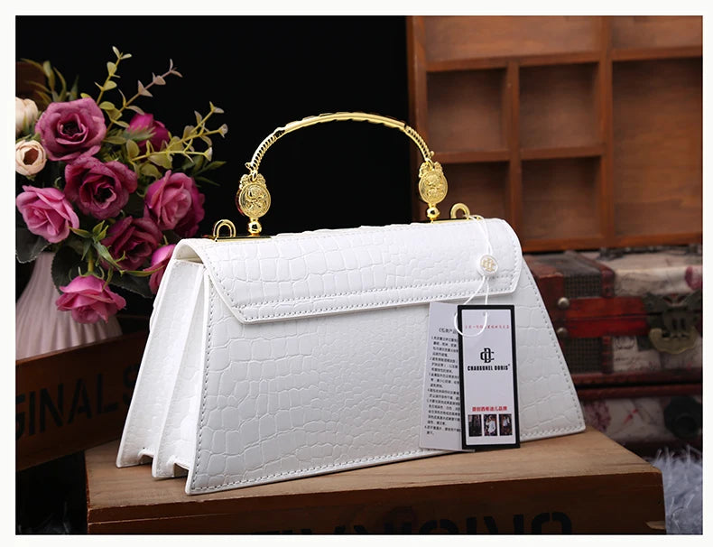 Leather Women's Bag 2025 New Fashion Snake-print Cowhide Small Handbags Shoulder Crossbody Bags Lady Party Messenger Shell Bags
