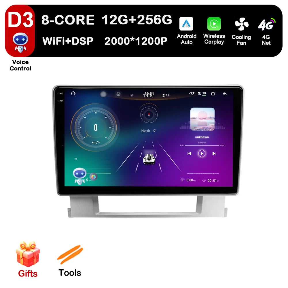 for Buick Excelle 2 2009 - 2015 Opel Astra J 2009 - 2017 Car Mulltmedia Player Android OS WiFi DSP BT QLED IPS Stereo Head Unit